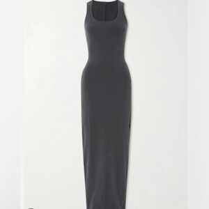 Skims Gray Maxi Dress